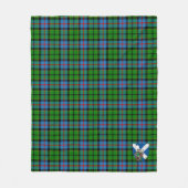 Scotts Forsyth Tartan Kariert Fleecedecke (Vorderseite)