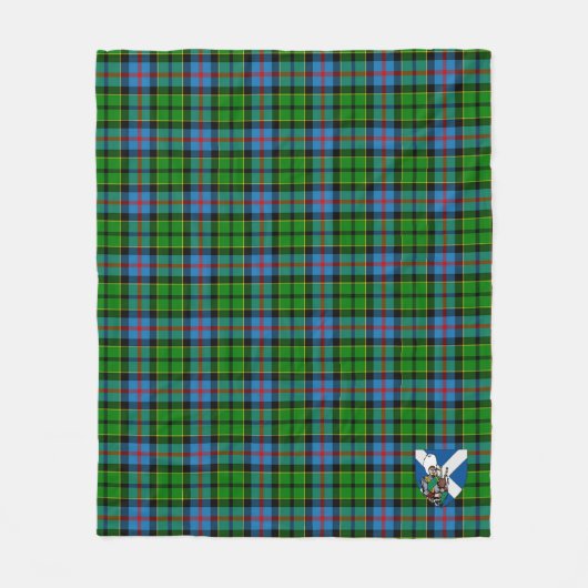 Scotts Forsyth Tartan Kariert Fleecedecke (Vorderseite)