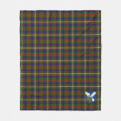 Scotts Fraser Hunting Tartan Kariert Fleecedecke (Vorderseite)