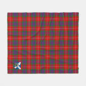 Scotts Fraser Tartan Kariert Fleecedecke (Vorderseite (Horizontal))