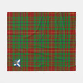 Scotts Fulton Tartan Kariert Fleecedecke (Vorderseite (Horizontal))