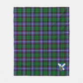 Scotts Galbraith Tartan Kariert Fleecedecke (Vorderseite)
