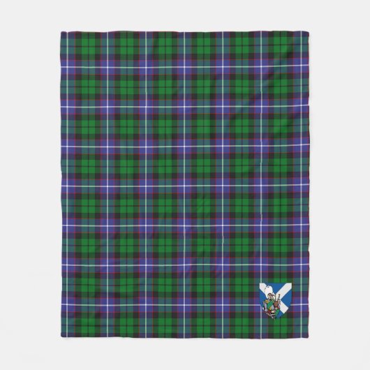 Scotts Galbraith Tartan Kariert Fleecedecke (Vorderseite)