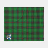 Scotts Ged Tartan Kariert Fleecedecke (Vorderseite (Horizontal))