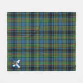 Scotts Gillies Ancient Tartan Kariert Fleecedecke (Vorderseite (Horizontal))