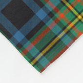 Scotts Gillies Ancient Tartan Kariert Fleecedecke (Ecke)