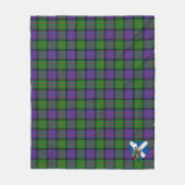Scotts Gillon Tartan Kariert Fleecedecke (Vorderseite)