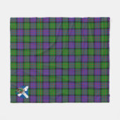 Scotts Gillon Tartan Kariert Fleecedecke (Vorderseite (Horizontal))