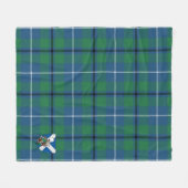 Scotts Glen Ancient Tartan Kariert Fleecedecke (Vorderseite (Horizontal))