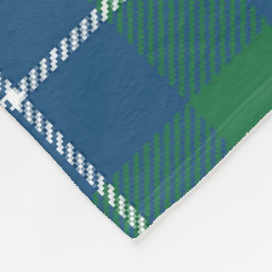 Scotts Glen Ancient Tartan Kariert Fleecedecke (Ecke)