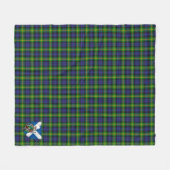 Scotts Gordon Tartan Kariert Fleecedecke (Vorderseite (Horizontal))