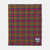 Scotts Gow Tartan Kariert Fleecedecke (Vorderseite)