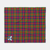 Scotts Gow Tartan Kariert Fleecedecke (Vorderseite (Horizontal))