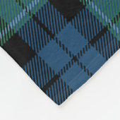 Scotts Graham of Menteith Ancient Tartan Kariert Fleecedecke (Ecke)