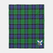 Scotts Graham of Menteith Modern Tartan Kariert Fleecedecke (Vorderseite)