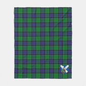 Scotts Graham von Menteith Tartan Kariert Fleecedecke (Vorderseite)