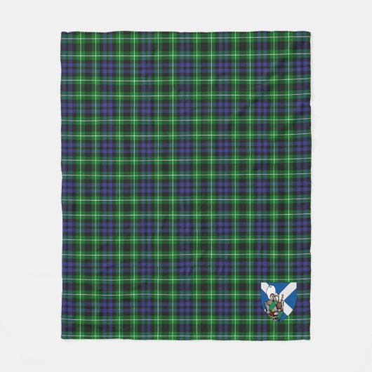 Scotts Graham von Montrose Tartan Kariert Fleecedecke (Vorderseite)