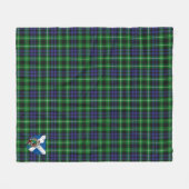 Scotts Graham von Montrose Tartan Kariert Fleecedecke (Vorderseite (Horizontal))