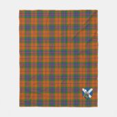 Scotts Grant von Edinchat Tartan Kariert Fleecedecke (Vorderseite)