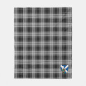 Scotts Gray Douglas Tartan Kariert Fleecedecke (Vorderseite)