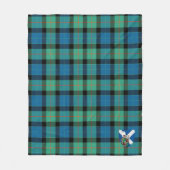 Scotts Gunn Ancient Tartan Kariert Fleecedecke (Vorderseite)