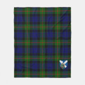 Scotts Gunn Modern Tartan Kariert Fleecedecke (Vorderseite)