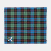 Scotts Guthrie Ancient Tartan Kariert Fleecedecke (Vorderseite (Horizontal))