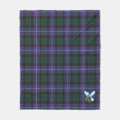 Scotts Guthrie Modern Tartan Kariert Fleecedecke (Vorderseite)