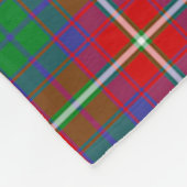 Scotts Haig Tartan Kariert Fleecedecke (Ecke)