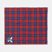 Scotts Haldane Tartan Kariert Fleecedecke (Vorderseite (Horizontal))