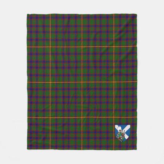 Scotts Hall Tartan Kariert Fleecedecke (Vorderseite)