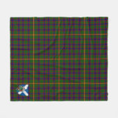 Scotts Hall Tartan Kariert Fleecedecke (Vorderseite (Horizontal))