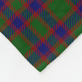 Scotts Hall Tartan Kariert Fleecedecke (Ecke)