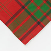 Scotts Herries Tartan Kariert Fleecedecke (Ecke)