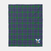 Scotts Hope Tartan Kariert Fleecedecke (Vorderseite)