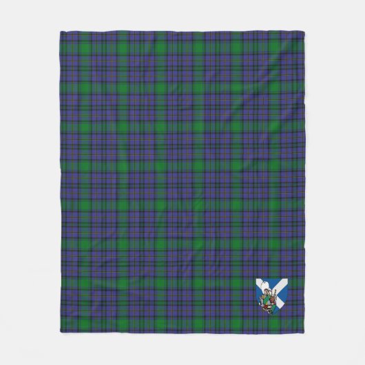 Scotts Hope Tartan Kariert Fleecedecke (Vorderseite)
