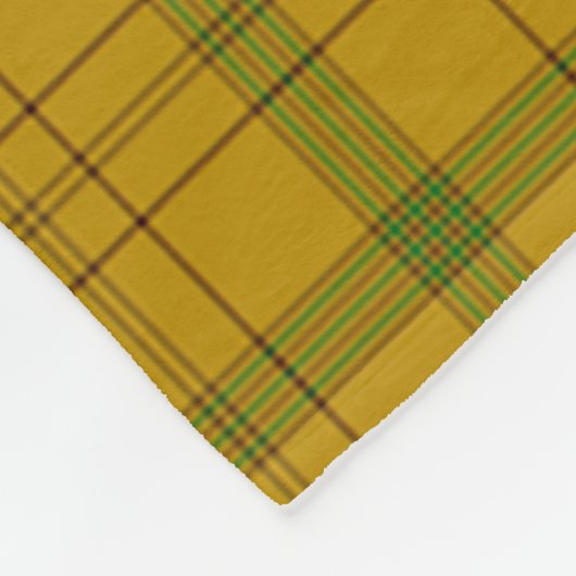 Scotts Houston Tartan Kariert Fleecedecke (Ecke)