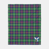 Scotts Inglis Tartan Kariert Fleecedecke (Vorderseite)