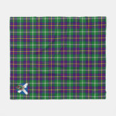 Scotts Inglis Tartan Kariert Fleecedecke (Vorderseite (Horizontal))
