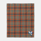 Scotts Innes Ancient Tartan Kariert Fleecedecke (Vorderseite)