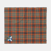 Scotts Innes Ancient Tartan Kariert Fleecedecke (Vorderseite (Horizontal))