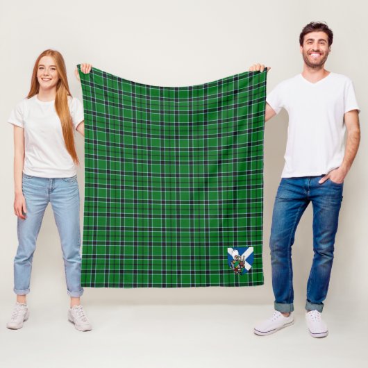 Scotts Innes Hunting Tartan Kariert Fleecedecke (Beispiel)