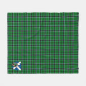 Scotts Innes Hunting Tartan Kariert Fleecedecke (Vorderseite (Horizontal))