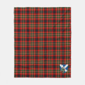 Scotts Innes of Moray Tartan Kariert Fleecedecke (Vorderseite)