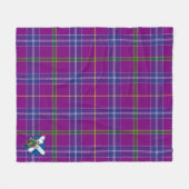 Scotts Jackson Tartan Kariert Fleecedecke (Vorderseite (Horizontal))