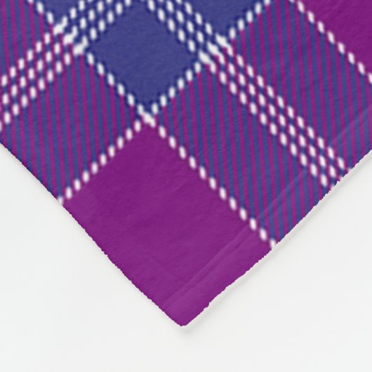 Scotts Jackson Tartan Kariert Fleecedecke (Ecke)