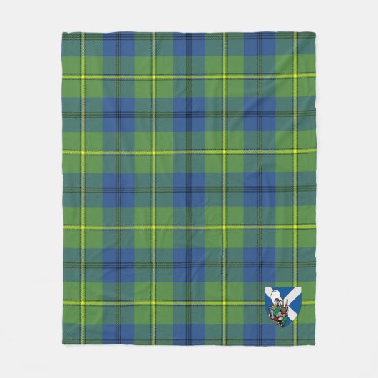 Scotts Johnston Ancient Tartan Kariert Fleecedecke (Vorderseite)