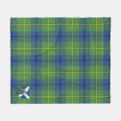 Scotts Johnston Ancient Tartan Kariert Fleecedecke (Vorderseite (Horizontal))