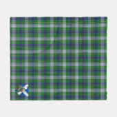 Scotts Johnston Dress Tartan Kariert Fleecedecke (Vorderseite (Horizontal))