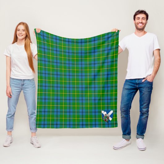 Scotts Johnston Tartan Kariert Fleecedecke (Beispiel)